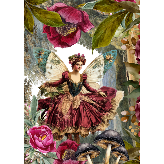 "Faye" decoupage paper set by Made by Marley. Available at Milton's Daughter. Page 1 of 3.