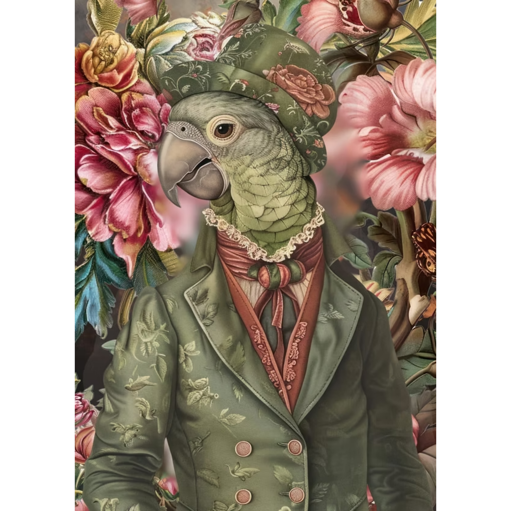 "Fly Boy" decoupage paper from Made by Marley. Page 3 of 3 sheet set. Available at Milton's Daughter.