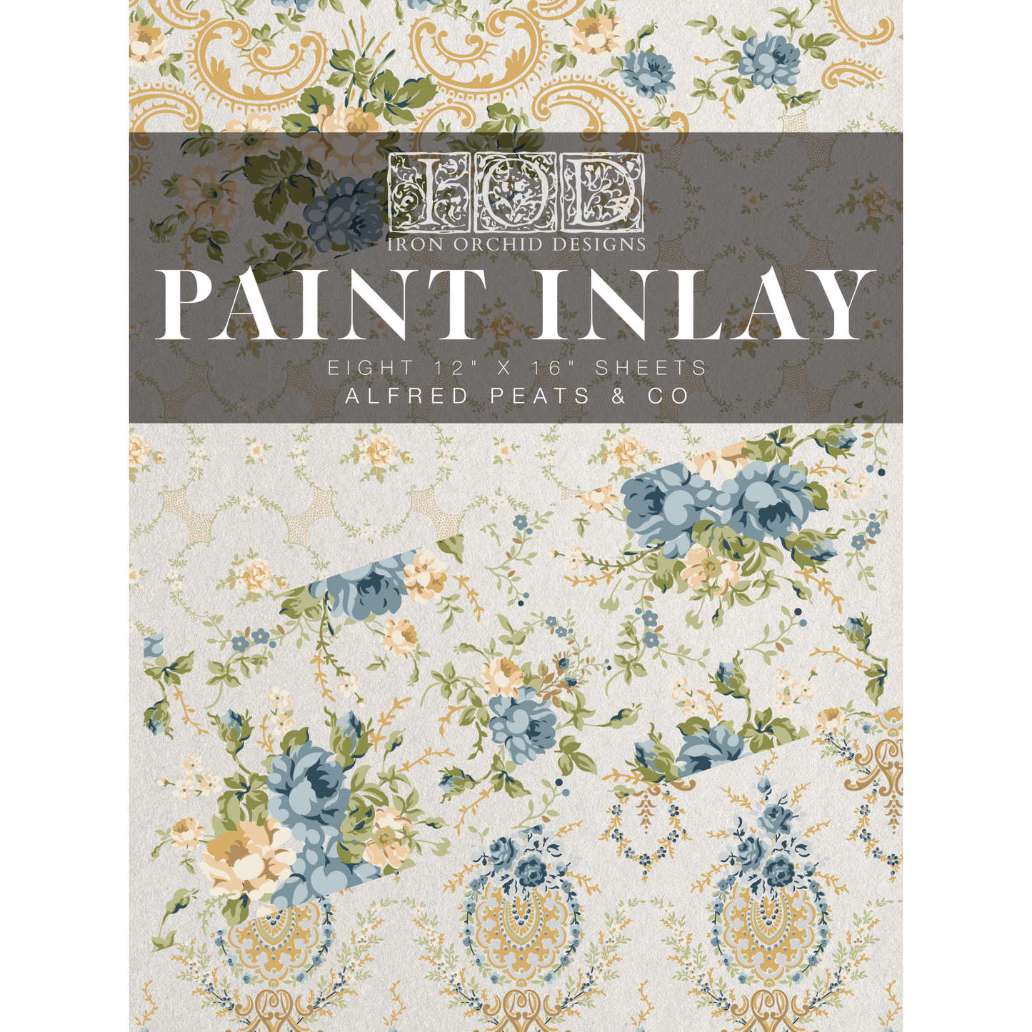 Alfred Peats & Co. IOD Paint Inlay by Iron Orchid Designs front cover.