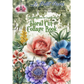 Floral cut collage book cover with colorful flowers and greenery, featuring the Le Petit Paris brand.
