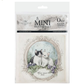 Packaging of mini rice paper set with two kittens and floral design