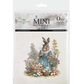Packaging of mini rice paper set with an Easter-themed illustration of a rabbit and eggs.