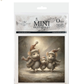 Front cover packaging with image of mice with Santa hats.