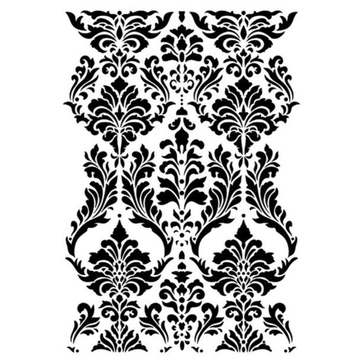Gentle Damask Stencil