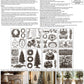"Gloria" IOD Paint Inlay by Iron Orchid Designs. Back Cover . Available at Milton's Daughter.