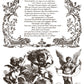 "Gloria" IOD Paint Inlay by Iron Orchid Designs. pg 2 . Available at Milton's Daughter.