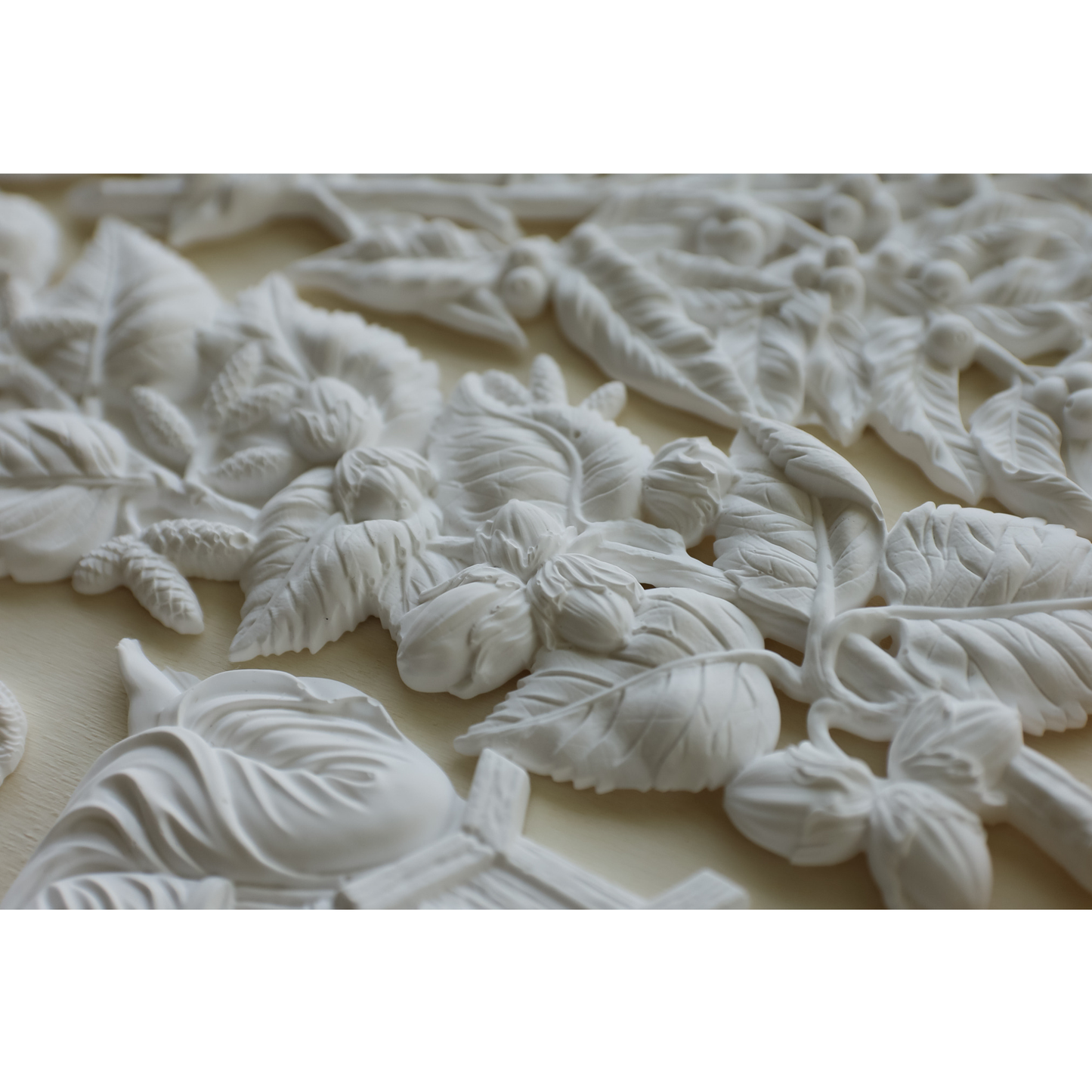 Casting of IOD Mould "Hazel & Bay" showing close up detail.
