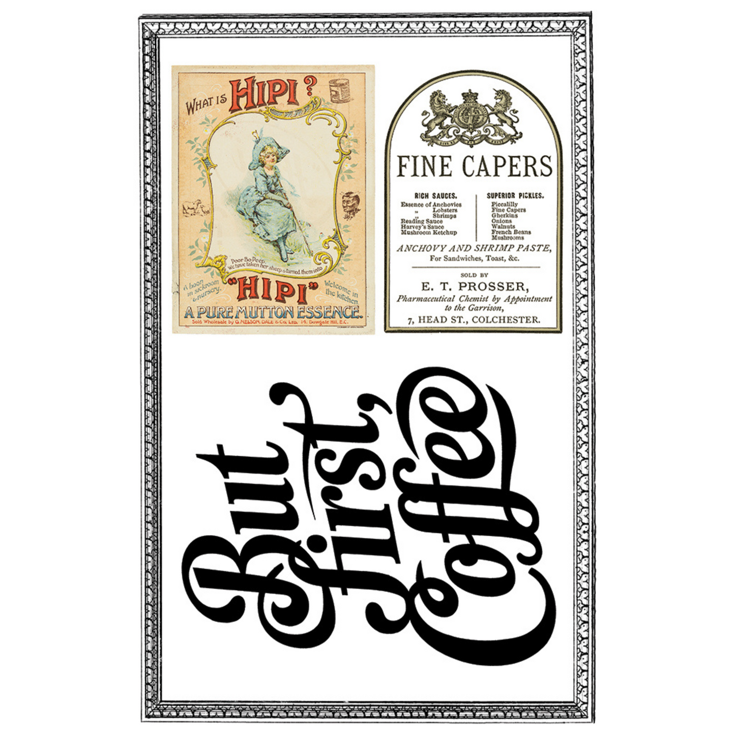 "Home Sweet Home" IOD Transfer by Iron Orchid Designs. Eight 8" x 12" sheets. Available at Milton's Daughter. Page 1.
