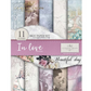 "In Love-Beautiful Day" decoupage rice paper set by ITD Collection. Avaailable at Milton's Daughter. Includes eleven size A4 colour and theme coordinated images. Available at Milton's Daughter. Front Cover.