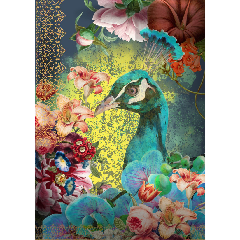 Indian Garden Made by Marley Decoupage Paper Set Milton's Daughter