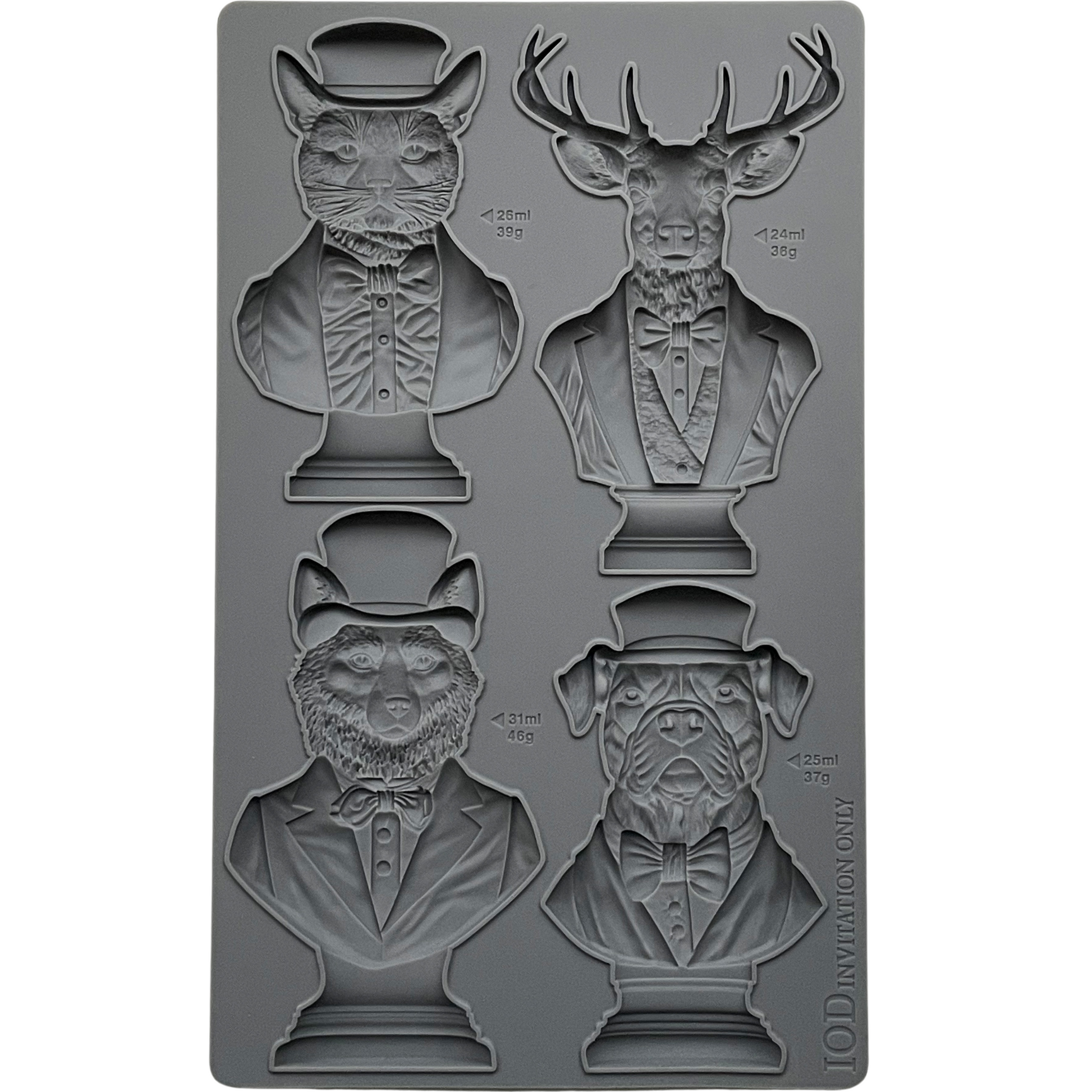 "Invitation Only" IOD Mould by Iron Orchid Designs. Product photo. Available at Milton's Daughter.