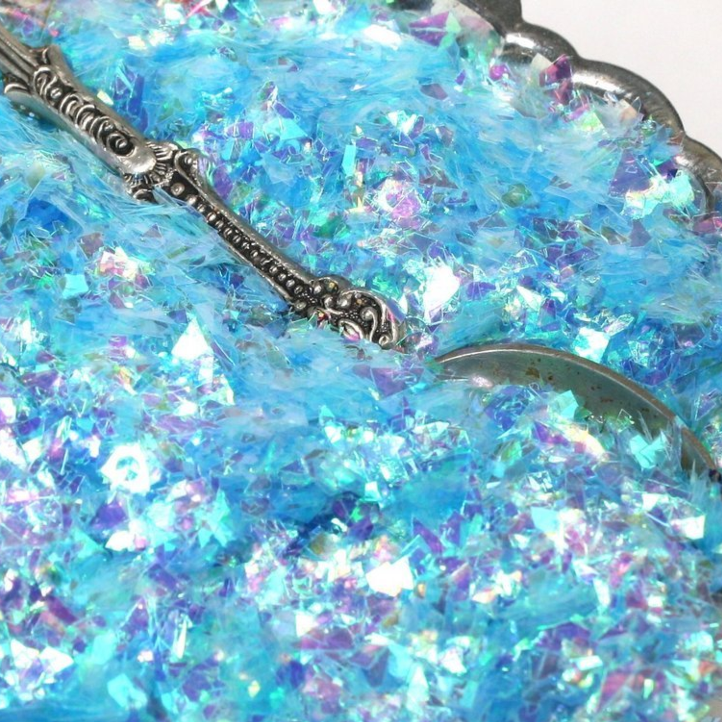 Iridescent Ice Glitter Flakes, Flitter & Snow Crystals