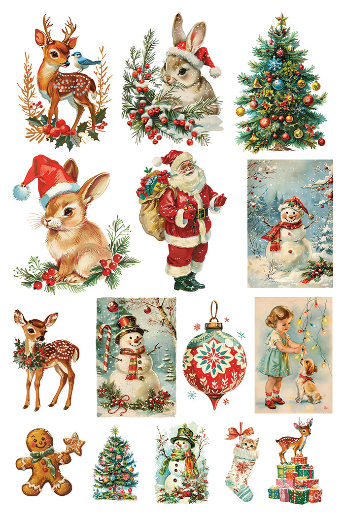 Kitschy Christmas - IOD Transfers by Iron Orchid Designs – Milton's Daughter kitschy-christmas-iod-transfers-by-iron-orchid-designs-milton-s-daughter