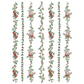 "La Folie" IOD Paint Inlay by Iron Orchid Designs. Pg 6 of 8. Set of floral garland borders. Transfer available at Milton's Daughter.