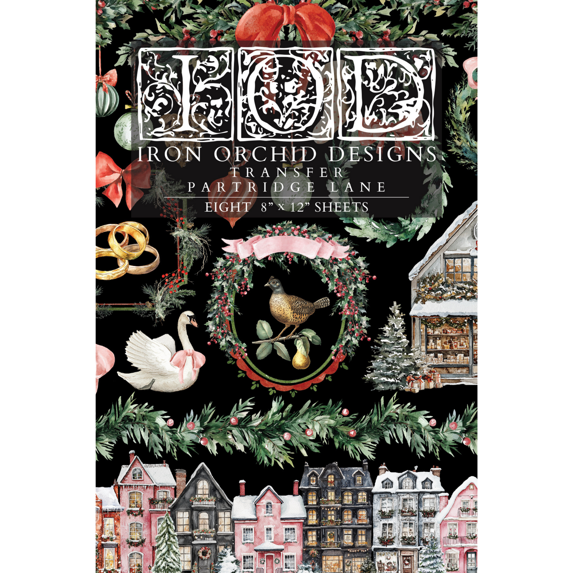 "Partridge Lane" IOD Transfer by Iron Orchid Designs. Front cover. Available at Milton's Daughter.