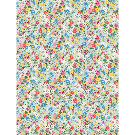 "Pastel Florals Pattern" decoupage rice paper by Calambour. Available at Milton's Daughter.