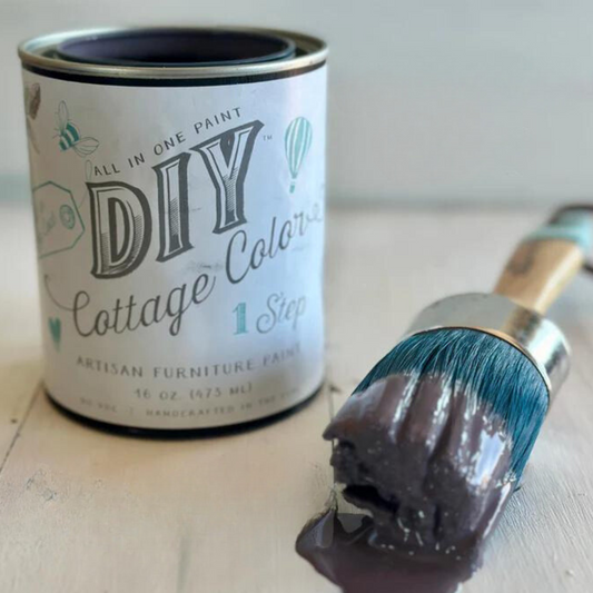 "Plum Pudding" Cottage Color One Step Paint by DIY Paint. Curated by Jamie Ray Vintage. Available at Milton's Daughter.