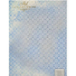 Textured paper with snowflake pattern on disressed blue background.