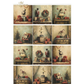 Collection of vintage-style Christmas thumbnail images with vintage toys and decorations.