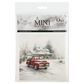 Red Truck Homecoming Mini Rice Paper Set from ITD Collection. Front Cover.