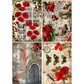 "Roses & Poppies 4 Pack" decoupage rice paper by Decoupage Queen. Available at Milton's Daughter.