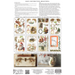 "Santa's Hollow" IOD Transfer by Iron Orchid Designs. Back cover.  Available at Milton's Daughter.