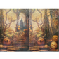 "Spooky Forest" decoupge rice paper by ITD Collection. Available at Milton's Daughter.