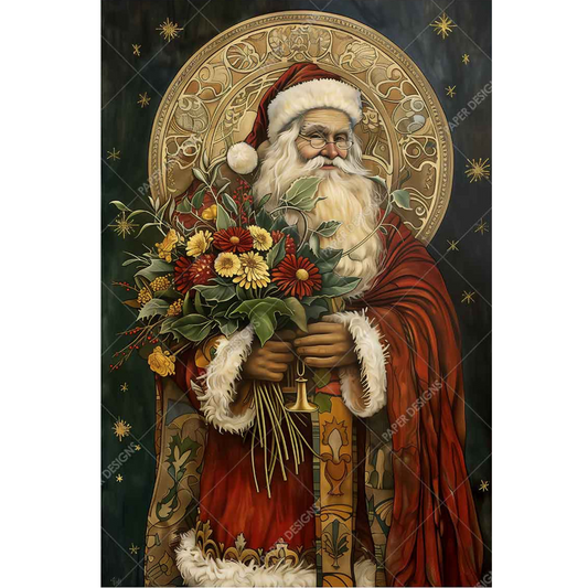 St. Nicholas With Flowers III