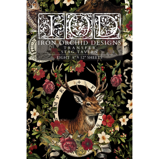 IOD Mini Transfer Stag Tavern. Front cover.
