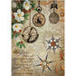 "Steampunk Ornaments" decoupage rice paper by Calambour. Available at Milton's Daughter.