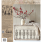 "Sugar Plum" IOD stamp by Iron Orchid Designs. SIngle sheet. Available at Milton's Daughter. Back cover. Vintage-style illustrations of a sugar plum fairy, nutcrackers, Christmas tree, and other holiday elements.