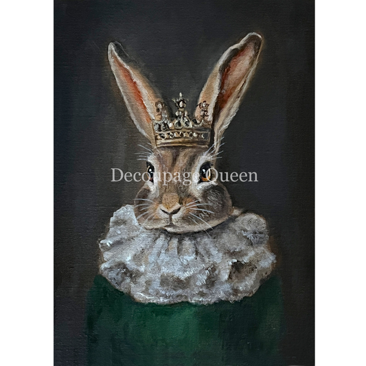 "Penelope" decoupage rice paper designed by Teresa Rene Art for Decoupage Queen. Available at Milton's Daughter.