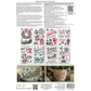 IOD Paint Inlay The North Pole Co.  Back cover.