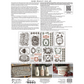 "Twelfth Night" IOD Paint Inlay by Iron Orchid Designs. Back Cover. Available at Milton's Daughter.