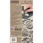 "Victoriana" IOD Silicone Mould by Iron Orchid Designs. Available at Milton's Daughter.  Packaging image with text and images of the mold and its uses.