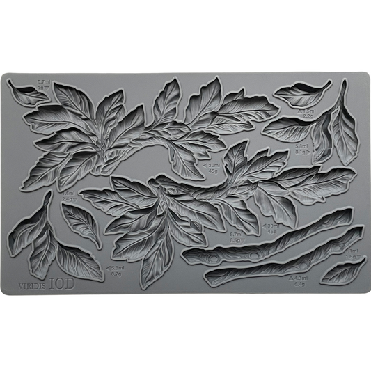 "Veridis" IOD Mould by Iron Orchid Designs. Product photo. Available at Milton's Daughter.