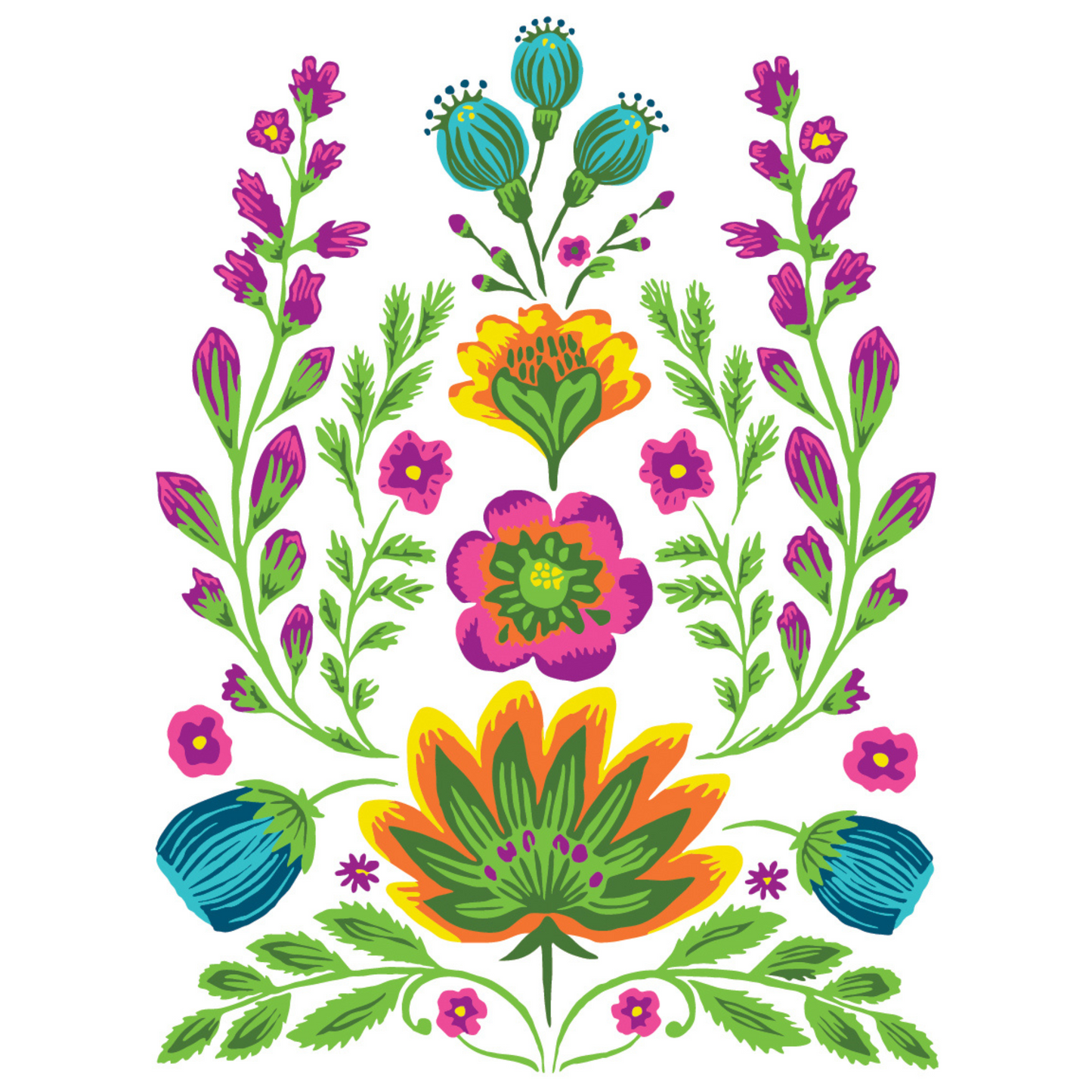 "Vida Flora" IOD Paint Inlay designed by Debi Beard from DIY Paint. Available at Milton's Daughter. Page 5 of 8.