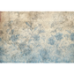 Vintage-style floral pattern on a textured, script background.