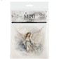 Packaging of mini rice paper sheets with an angel design on a white background