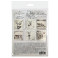 Packaging of decoupage scrapbooking paper with reindeer and bear designs on a white background