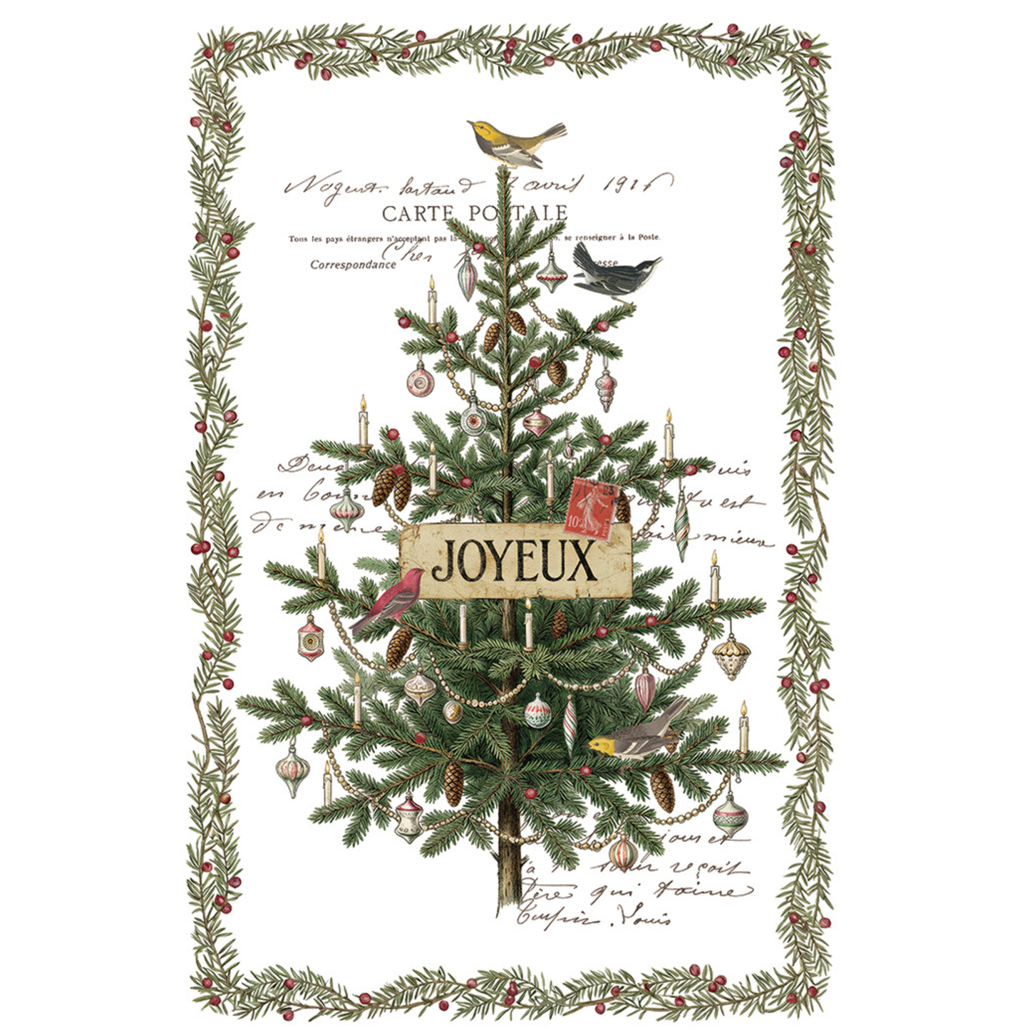 IOD Mini Transfer Winter's Calling. pg 1 of 8.