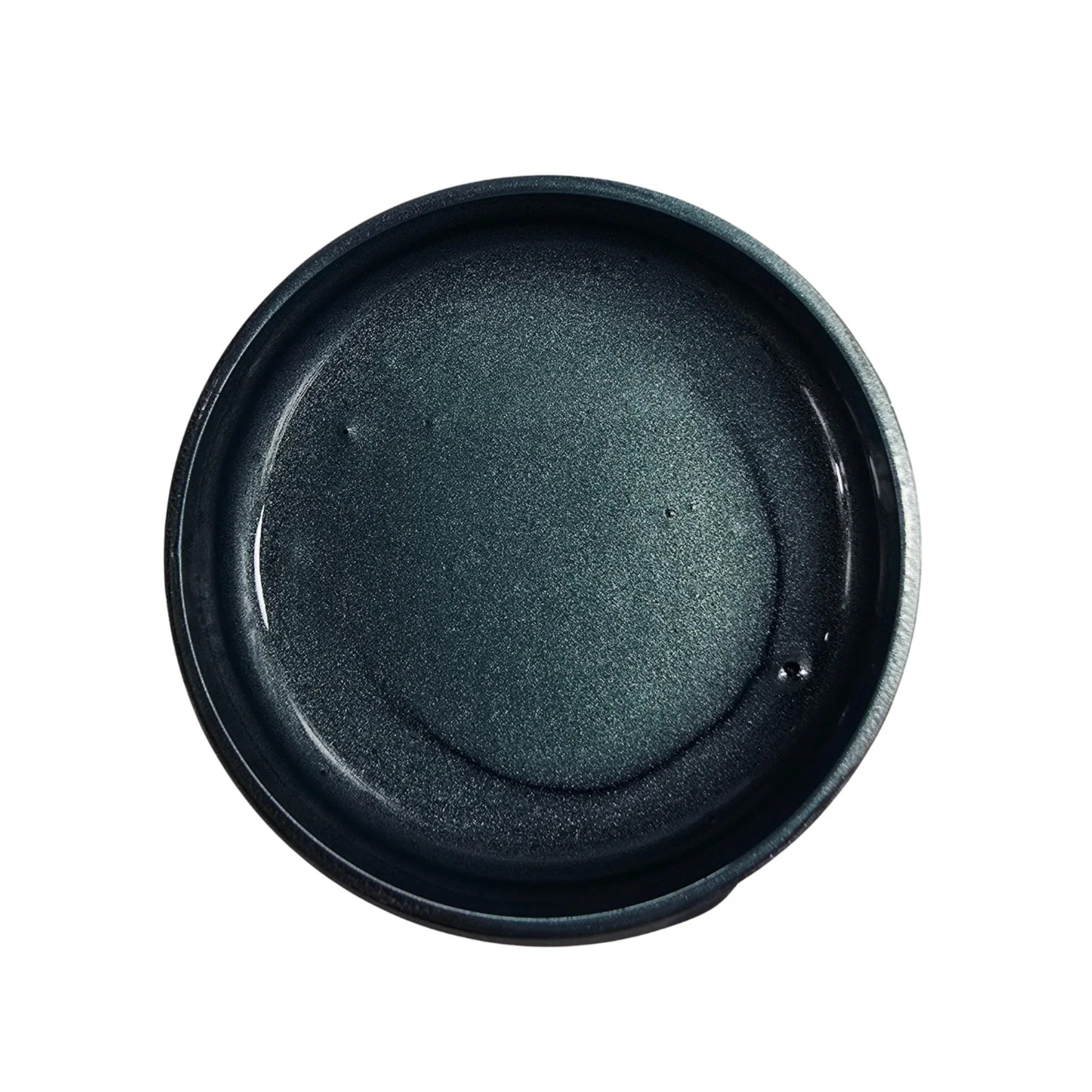 Dark Navy Metallic Paint close up.