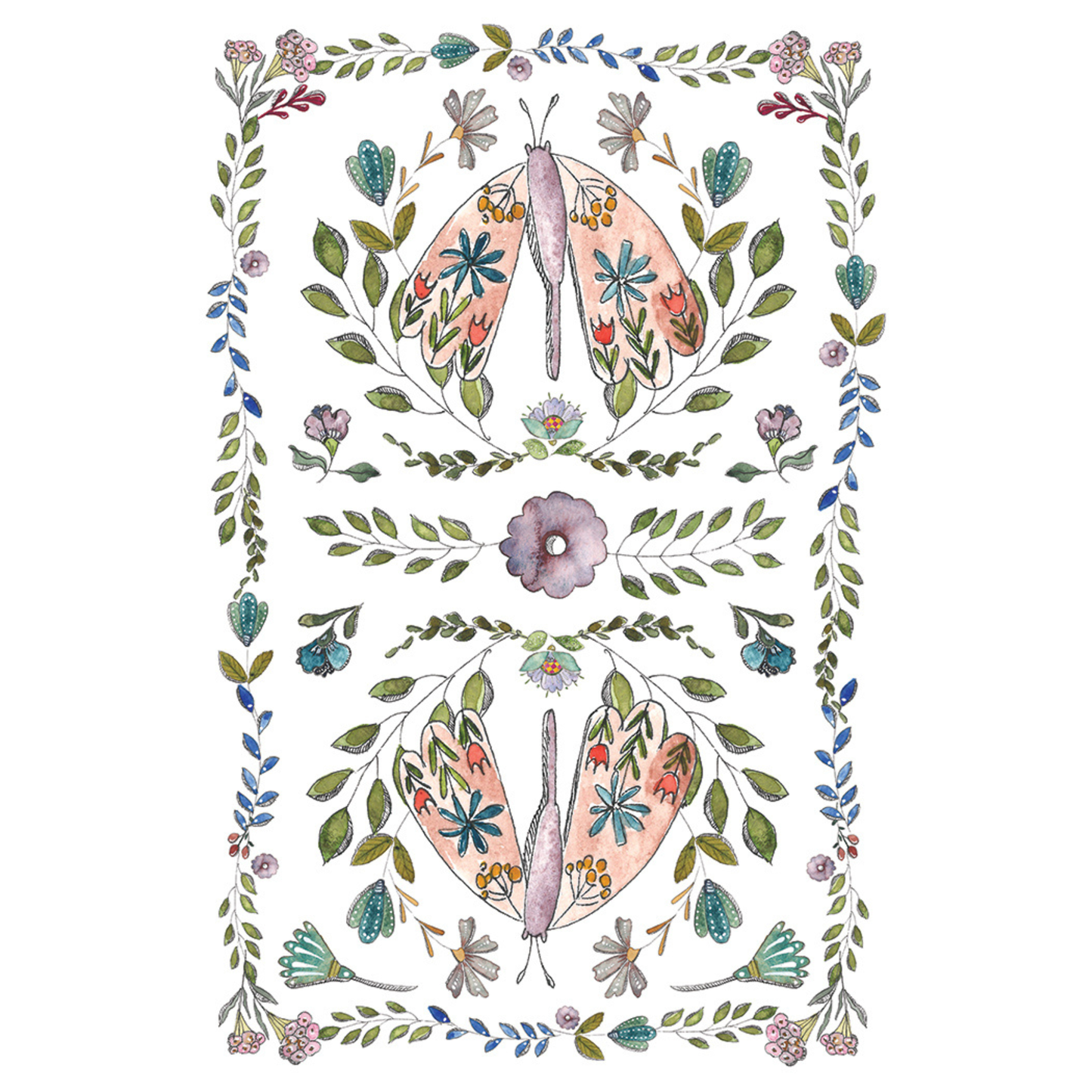 Fern Fables IOD Transfer by Iron Orchid Designs. pg 1