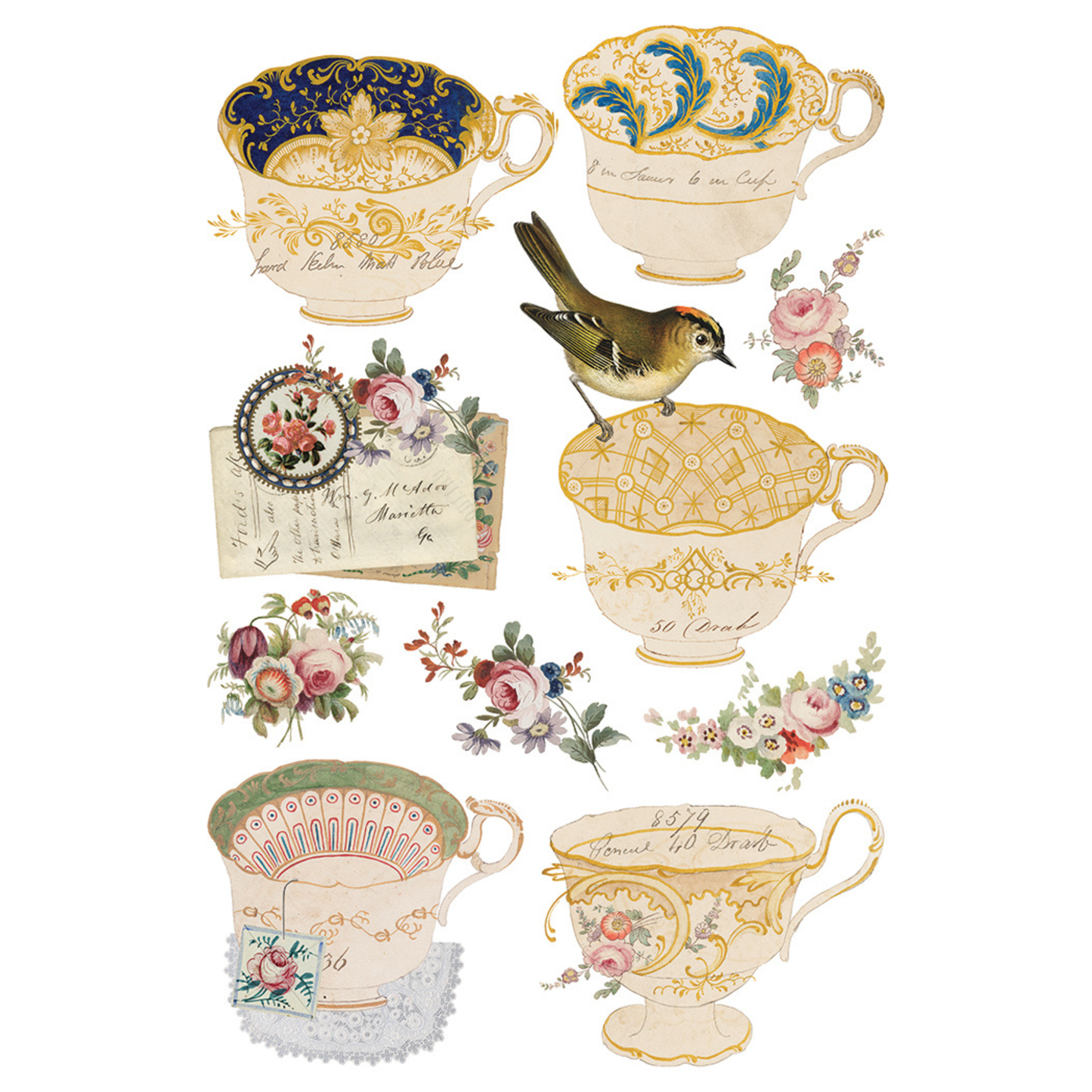 The Belgravia IOD Transfer by Iron Orchid Designs. Pg 1