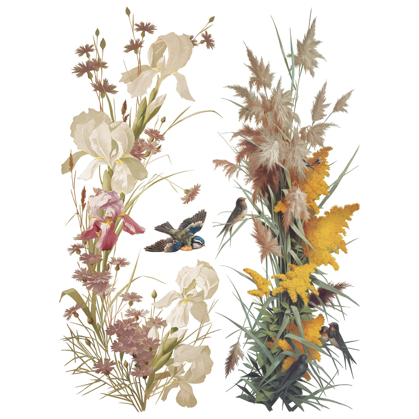 Flowers By The Poets IOD Transfer by Iron Orchid Designs. Pg 2