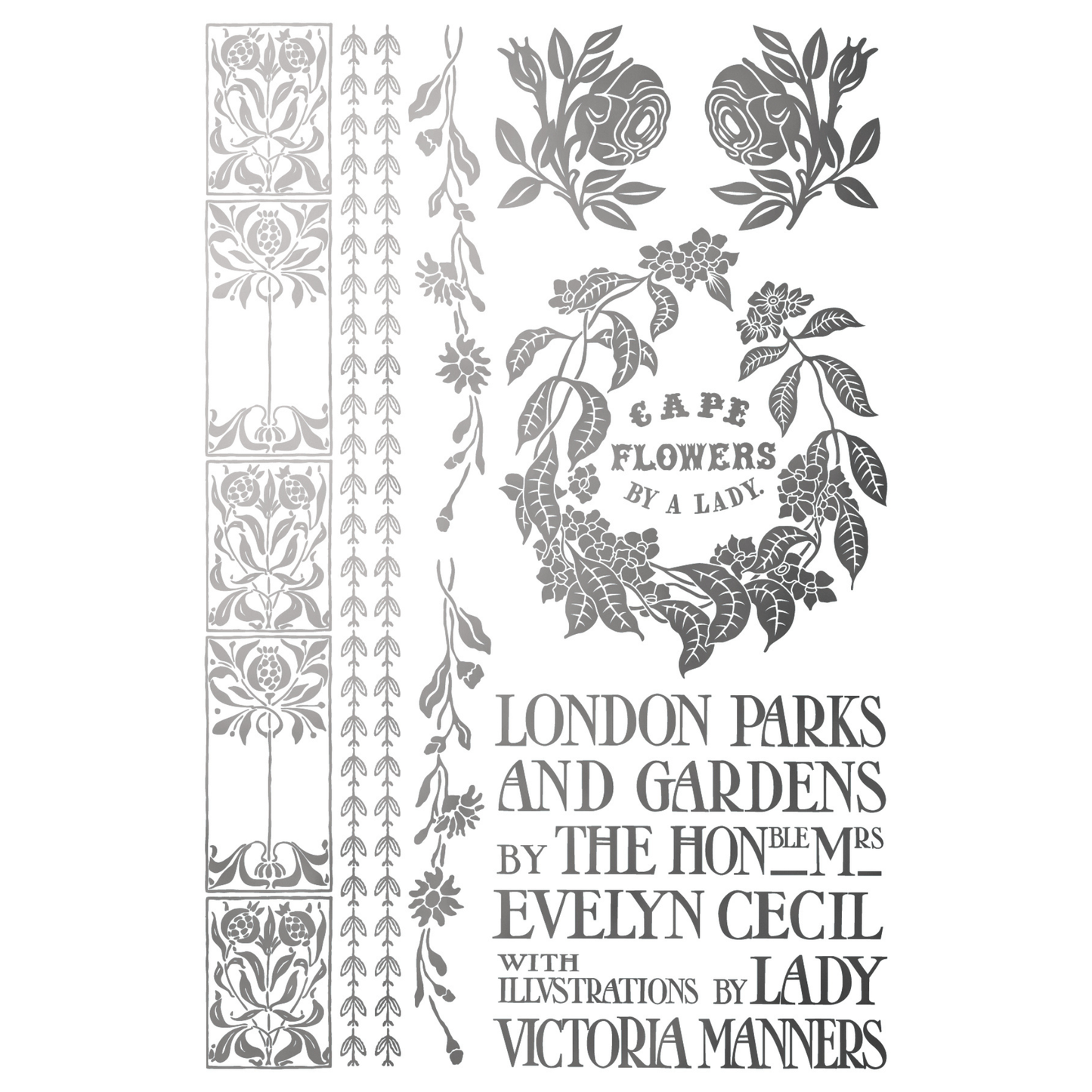 Athenaeum IOD Gilded Foil Transfer by Iron Orchid Designs pg 4