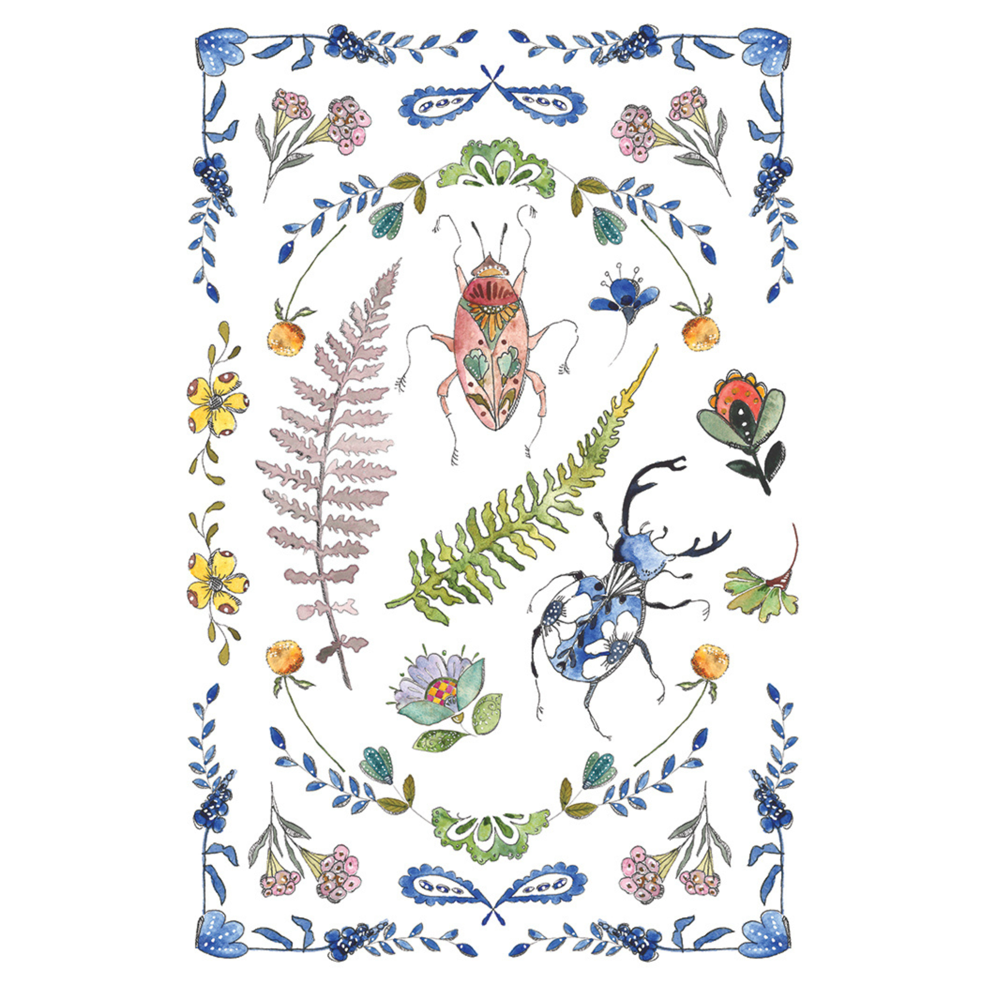 Fern Fables - IOD Transfers by Iron Orchid Designs – Milton's Daughter