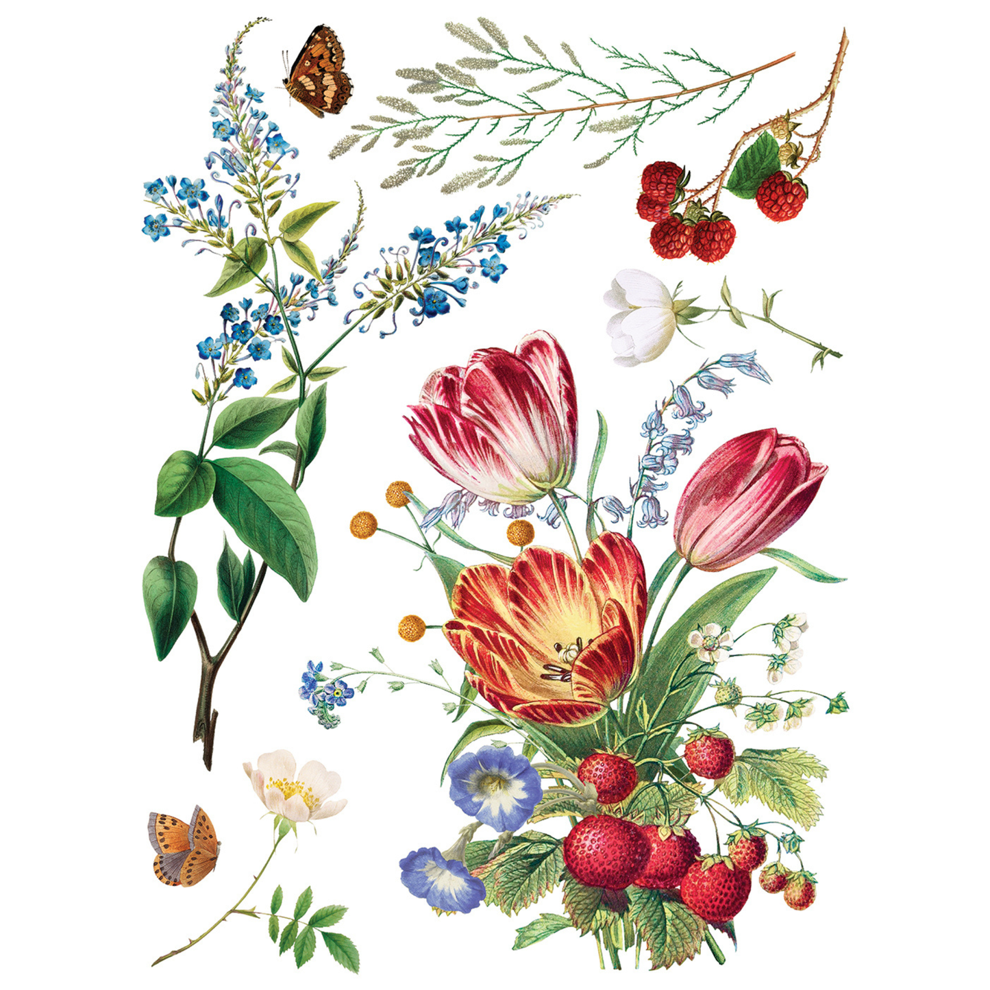 Marché Des Fleurs IOD Transfer by Iron Orchid Designs. Pg 5