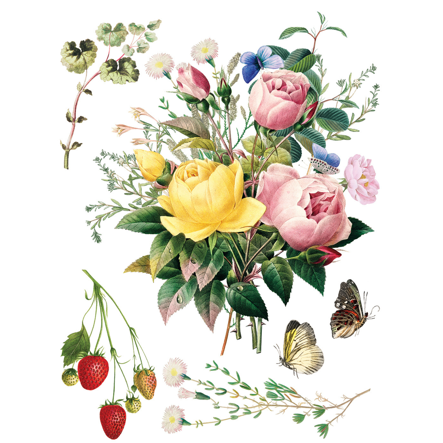 Marché Des Fleurs IOD Transfer by Iron Orchid Designs. Pg 7
