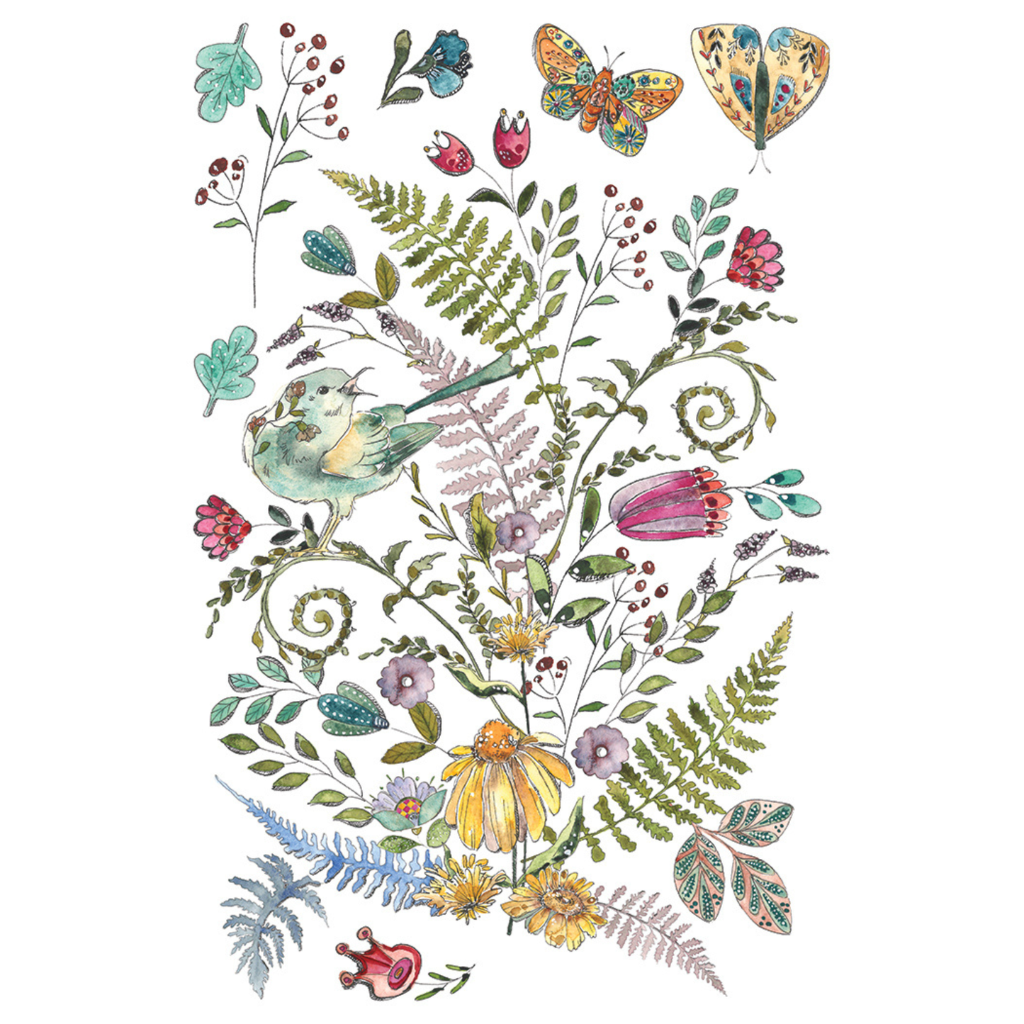 Fern Fables IOD Transfer by Iron Orchid Designs. pg 7